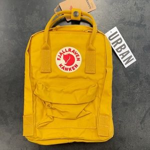 Fjallraven Kanken Mini Backpack Ochre NWT